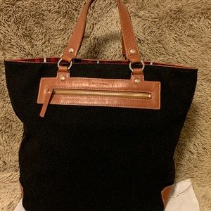 Vintage Kate Spade Wool Tote